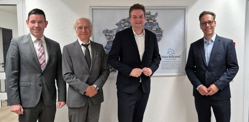 Besuch aus dem Bundestag: Michael Breilmann (CDU) trifft Haus & Grund Rheinland Ruhr